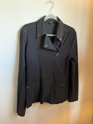 Zipper Pocket Moto Jacket